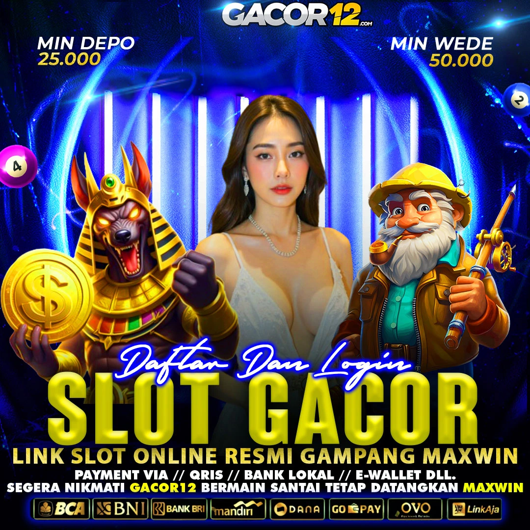GACOR12 : LINK SLOT88 ONLINE TERPERCAYA GAMPANG MENANG HARI INI