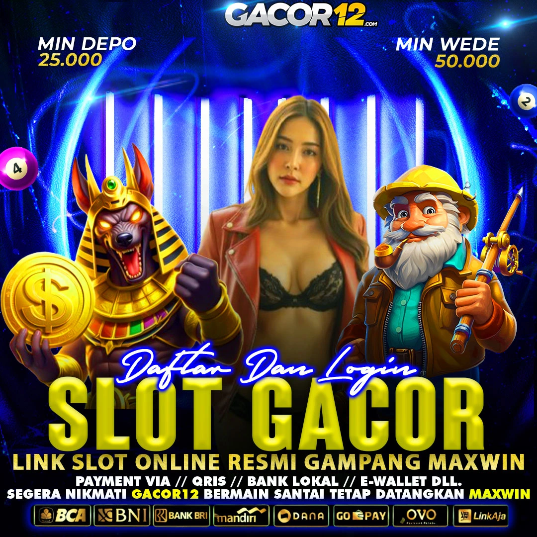 GACOR12 : LINK SLOT88 AGEN SLOT GACOR ONLINE GAMPANG MENANG MALAM INI   